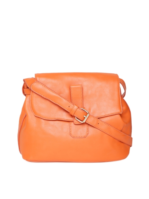 

Lino Perros Orange Solid Sling Bag