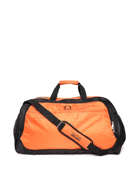 

DELSEY Unisex Orange Duffel Bag