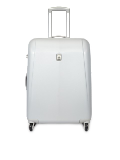 

DELSEY Unisex Silver-Toned Extendo 3 Medium Trolley Suitcase