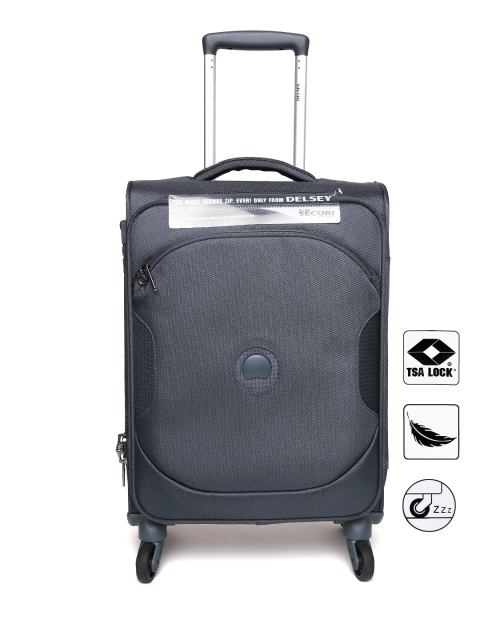 

DELSEY Unisex Grey U-Lite Classic 2 Anthracite Large Trolley Bag
