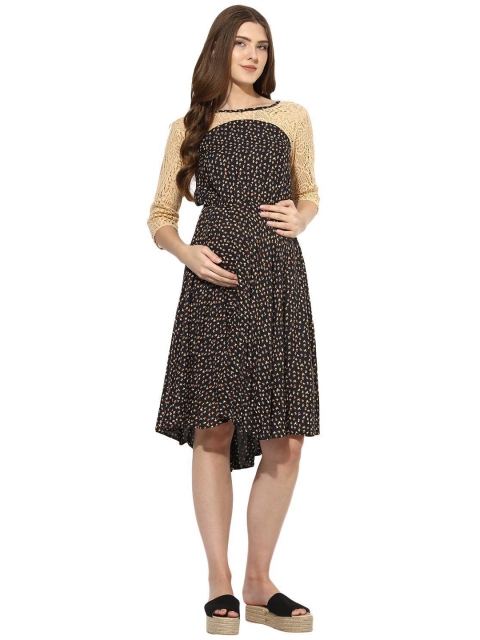 

Mine4Nine Black Maternity Dress