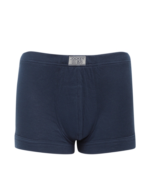 

Jockey Men Navy Blue Solid Trunks MC03-0105