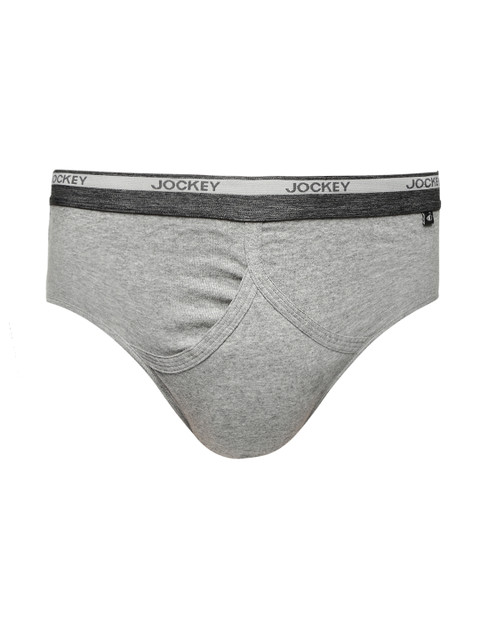 

Jockey Men Grey Melange Classic Briefs 2007-0105