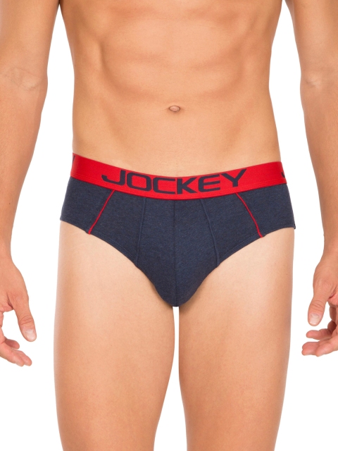 

Jockey Men Bold Pack of 5 Navy Briefs US14-0105, Navy blue