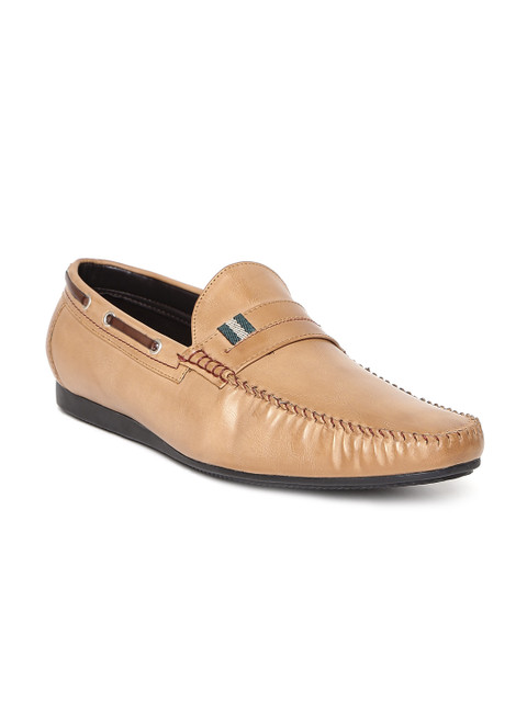 

San Frissco Men Tan Brown Loafers