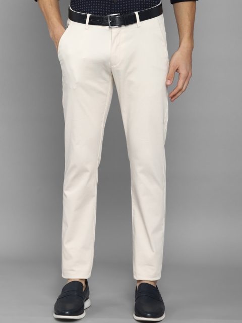 

Allen Solly Men Cream-Coloured Casual Trousers