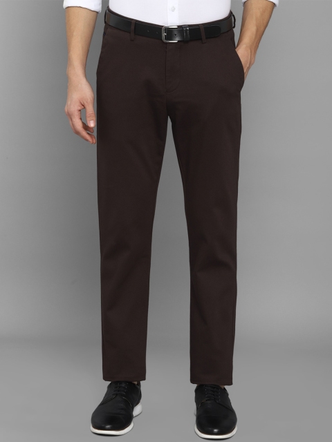 

Allen Solly Men Brown Casual Trousers