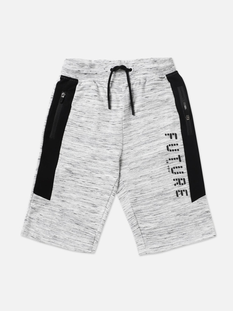 

R&B Boys Cotton Shorts, Grey