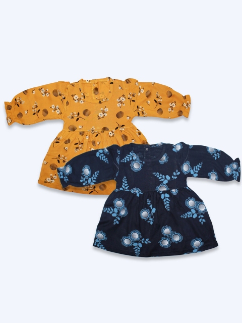 

Born Babies Blue Floral Applique Dress