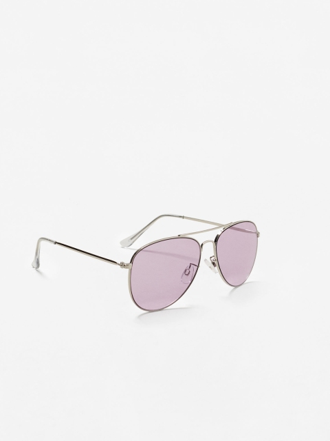 

MANGO Women Aviator Sunglasses 13013690, Purple