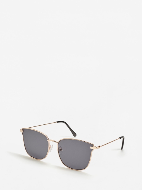 

MANGO Women Square Sunglasses 13020348, Grey