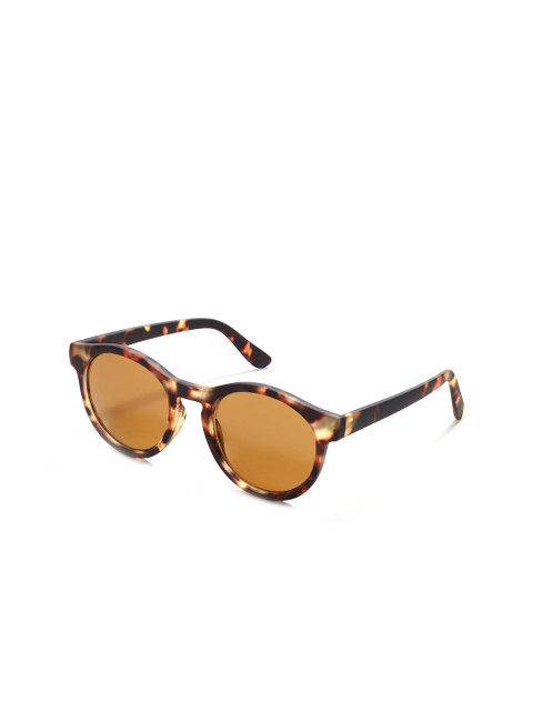

MANGO Women Oval Sunglasses 13050342, Brown