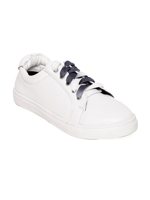 

Bruno Manetti Women White Sneakers