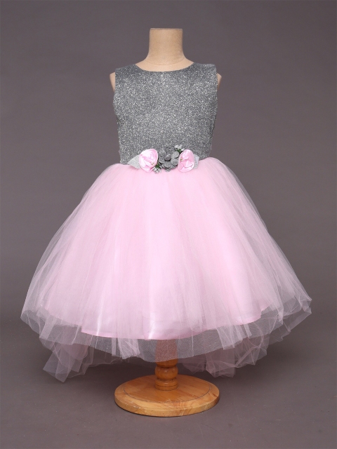 

The Magic Wand Girls Net Dress, Pink