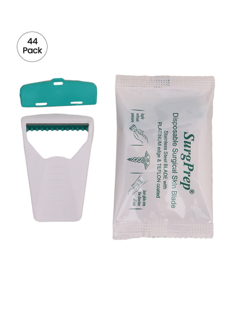 

SurgPrep Set Of 44 Green Disposable Hair Removal Razor