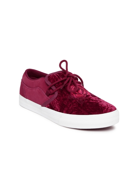 

Supra Disney Women Red CUBANA Skate Shoes