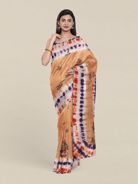 

Pothys Beige & Black Floral Pure Cotton Saree
