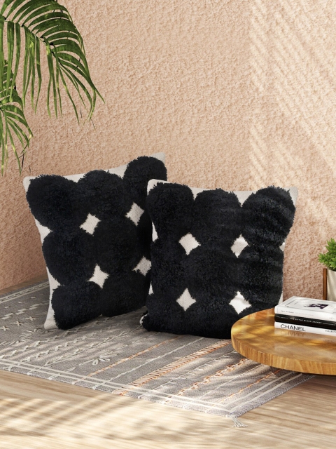 

Sangria Unisex Off White Cushion Covers