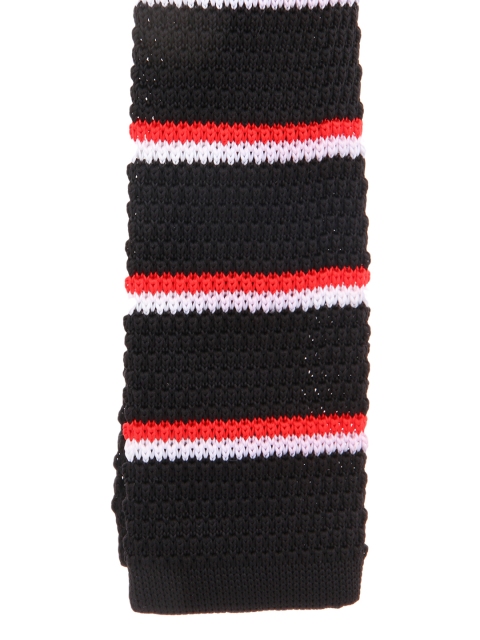 

Alvaro Castagnino Black & Red Striped Tie