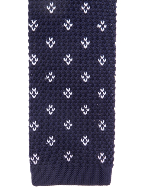 

Alvaro Castagnino Navy & White Patterned Tie, Navy blue