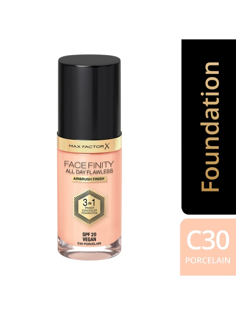 

Max Factor Face Finity All Day Flawless 3 In 1 Foundation - Porcelain, 30ml, Beige
