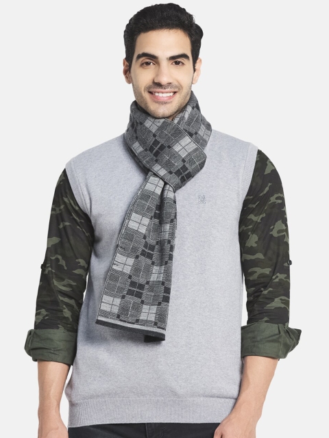 

Monte Carlo Men Grey Blend WoolMuffler