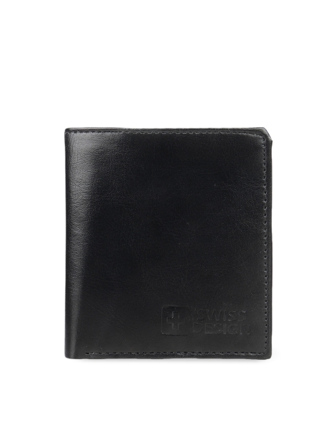 

Swiss Design Black Solid Leather Accessory Gift Set SD-Accessory Gift Set -55-Black