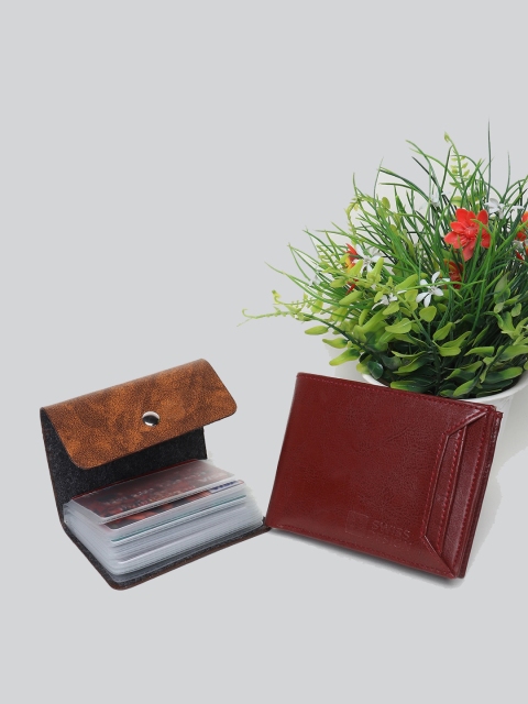 

Swiss Design Brown Solid Accessory Gift Set SD-Accessory Gift Set -69-Brown