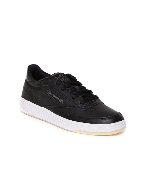 

Reebok Classic Women Black Club C 85 Leather Sneakers