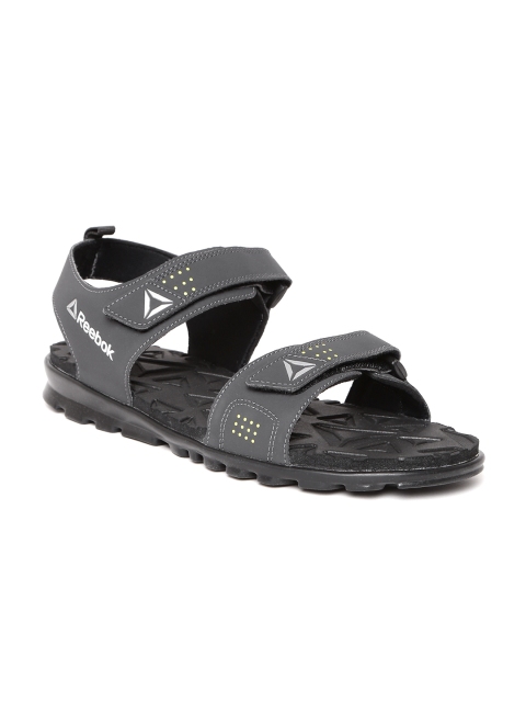 

Reebok Men Charcoal Grey Royal Flex Sports Sandals