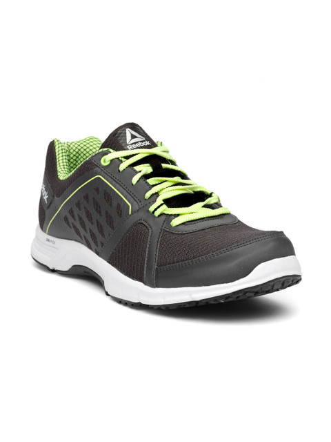 

Reebok Men Charcoal Grey Edge Quick 2.0 Running Shoes