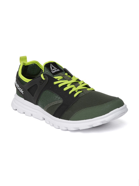 

Reebok Men Olive Green Amaze Running Shoes