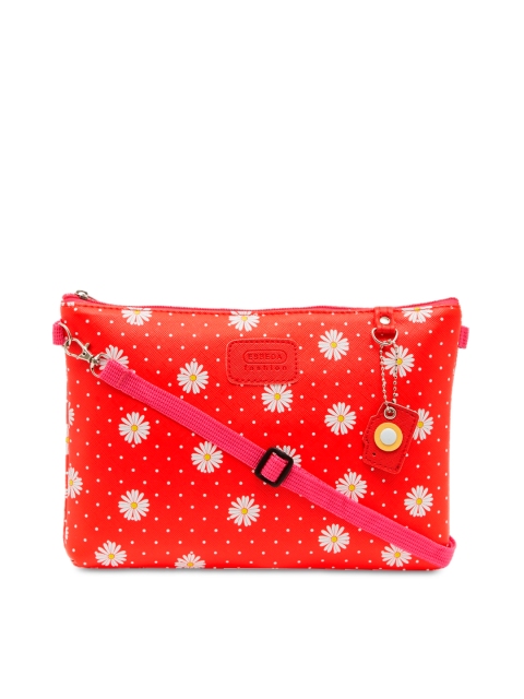 

ESBEDA Red Printed Sling Bag