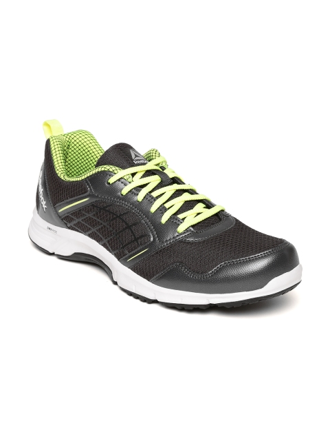 

Reebok Men Charcoal Grey Road Rush Running Shoes