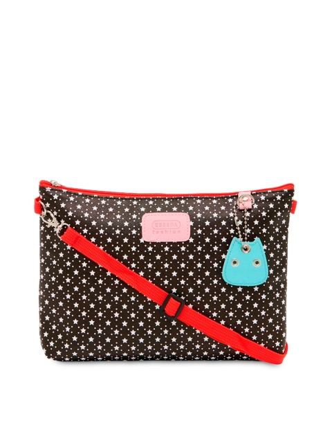 

ESBEDA Black Printed Sling Bag