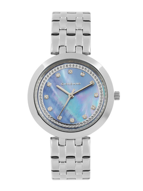 

GIORDANO Women Blue Embellished Analogue Watch 2821-11