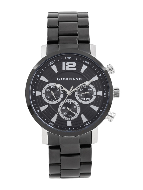 

GIORDANO Men Black Analogue Watch 1829-11