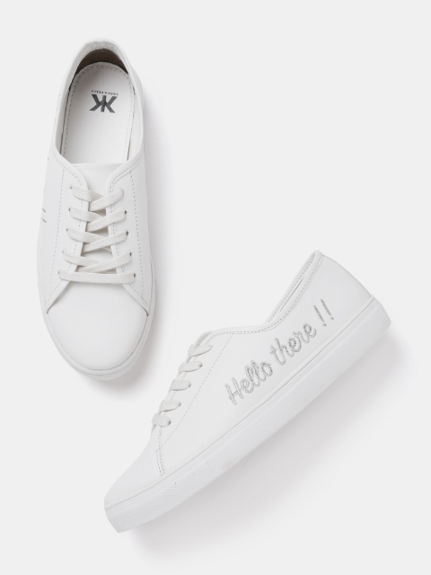 

Kook N Keech Women White Sneakers