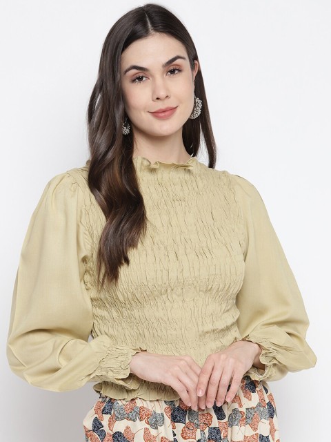 

Aawari Women Beige & Brown Printed Co-Ords Set