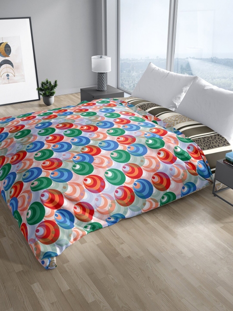 

Aura Red & Blue Mild Winter 300 GSM Double Bed Quilt