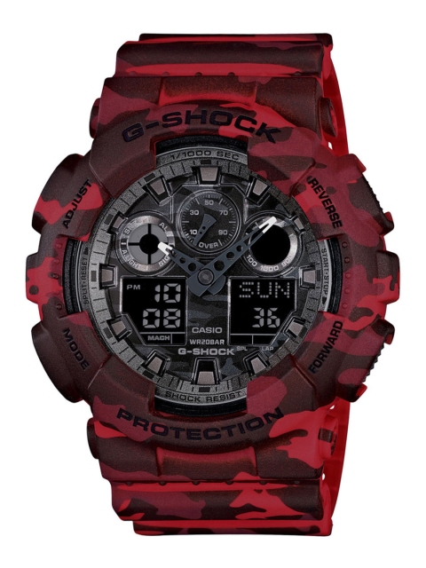 

Casio G-Shock Men Black Analogue and Digital watch G579 GA-100CM-4ADR