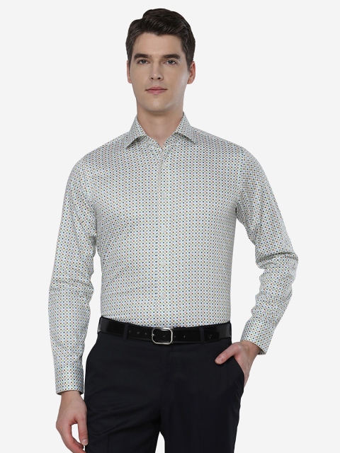 

WYRE Men Slim Fit Printed Cotton Casual Shirt, Multi