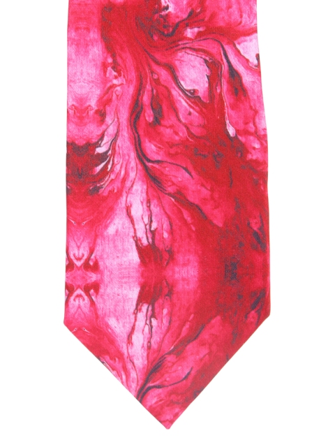 

Alvaro Castagnino Pink Printed Tie