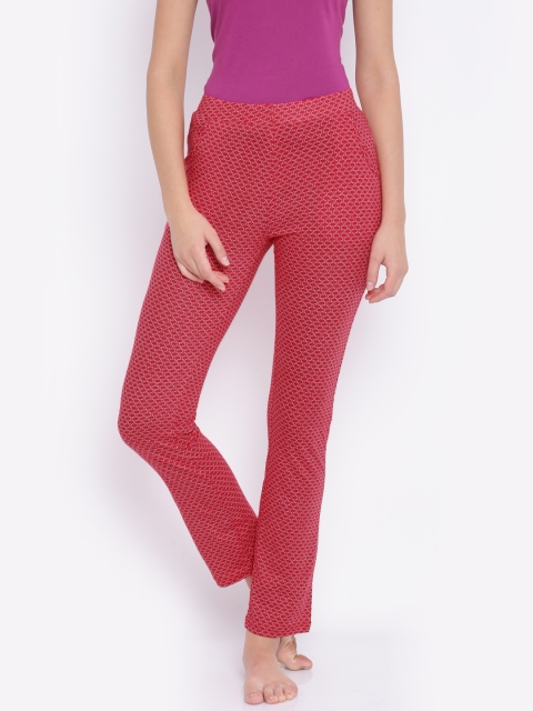 

Sweet Dreams Red Printed Lounge Pants