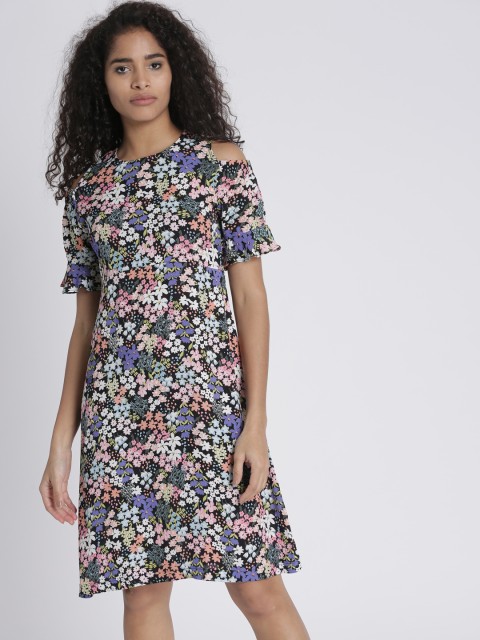 

Chemistry Women Multicoloured Printed A-Line Dress, Multi