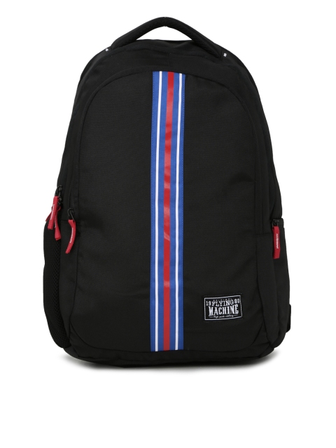 

Flying Machine Men Black Backpack
