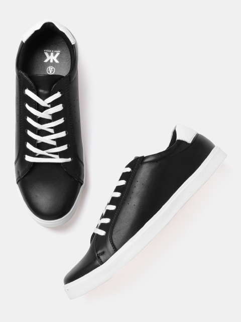 

Kook N Keech Men Black Sneakers