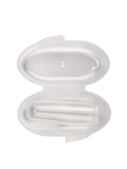 

Pawsindia Transparent Dog Finger Tooth Brush