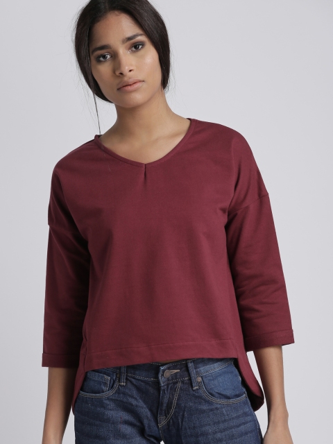 

Chemistry Women Maroon Sweatshirt