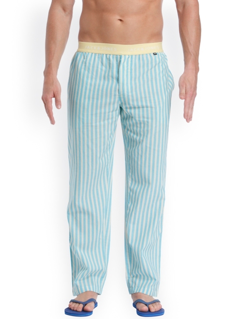 

Jack & Jones Blue & Yellow Striped Pyjamas 1954260004